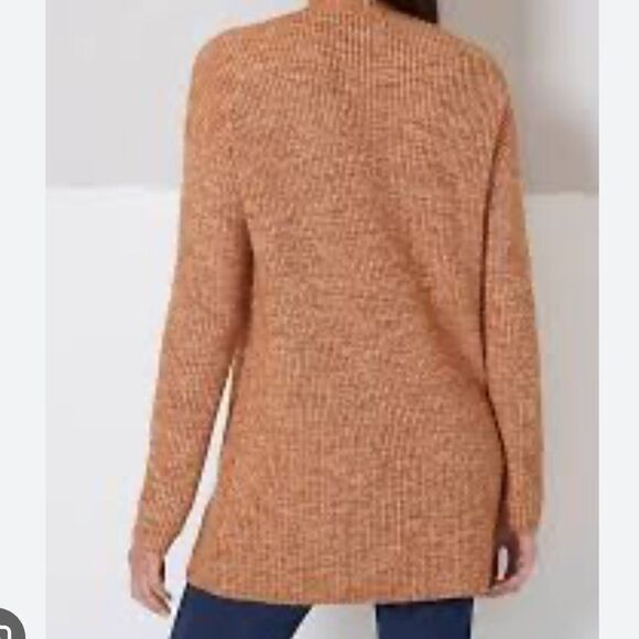 J.Jill Soft Colored Ribbed Cardigan Sundial S NWT in packaging - Picture 3 of 6